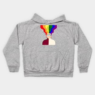 Lgbt pride love Kids Hoodie